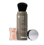 Noon Aesthetics Puder ochronny SPF 50 w pędzlu, dla cery tłustej, odcień 1