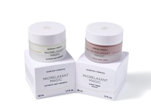 Zestaw Miorelaxant Magic Cream & Violet Mask przeciwzmarszkowe 